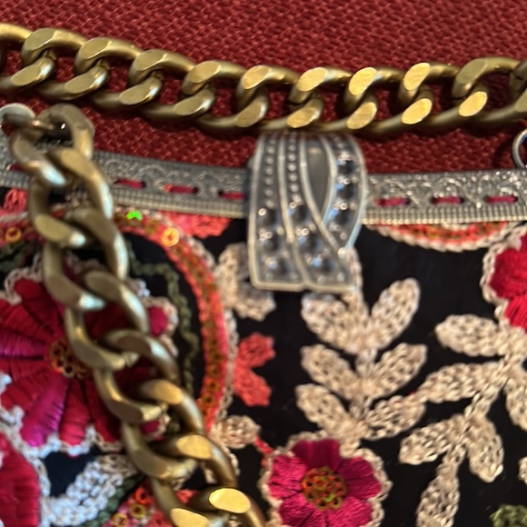 Handmade One-of-a-Kind Textile Handbag by Israeli Artist Adi Lugasi. NEW W/O TAG - Picture 5 of 12
